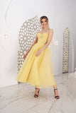 Sexy A-Line Sweetheart Spaghetti Straps Tulle Short Evening Dress