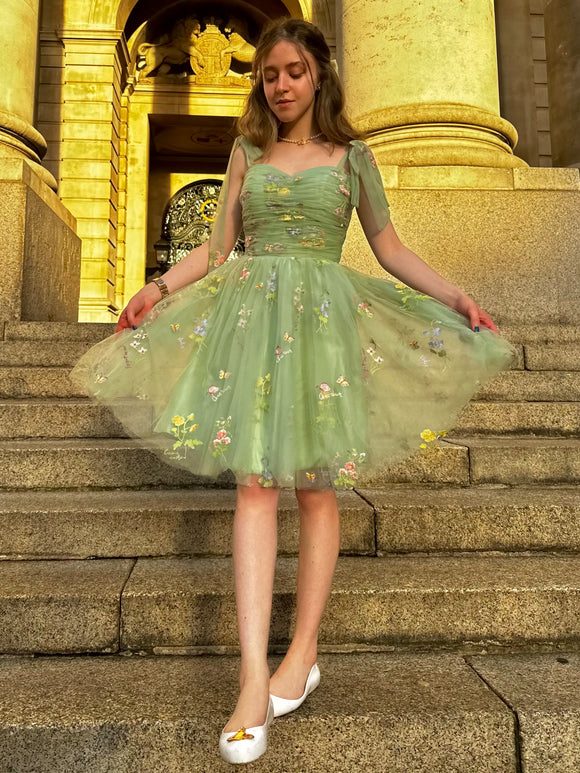 A-Line Lace And Tulle Homecoming Dress Sweetheart Short Prom Dress Agustaprom A-Line Lace And Tulle Homecoming Dress Sweetheart Short Prom Dress Agustaprom