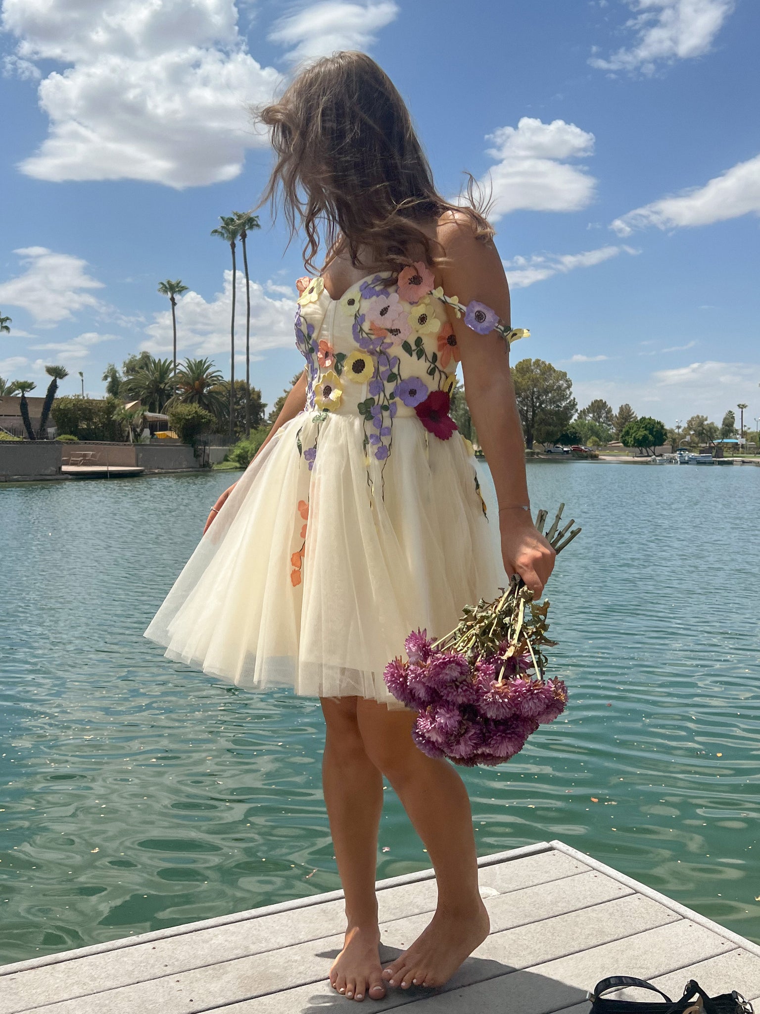 Floral Lace Appliques Mini Homecoming Dress Sweetheart Prom Dress Agustaprom Floral Lace Appliques Mini Homecoming Dress Sweetheart Prom Dress Agustaprom